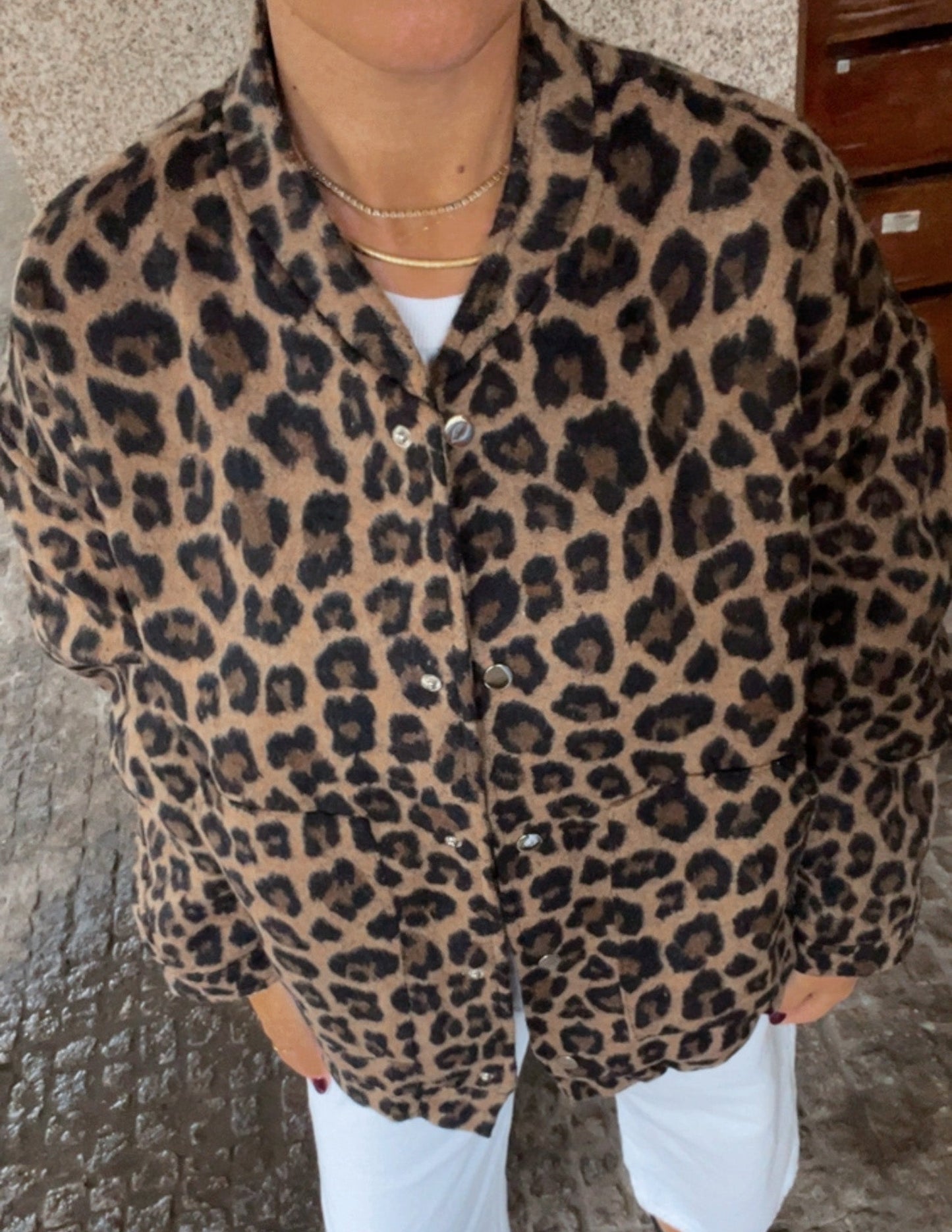 Bomber Leopard Print JOY