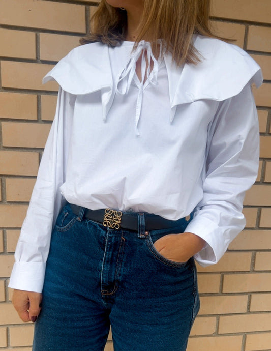 Carol blouse in white JOY