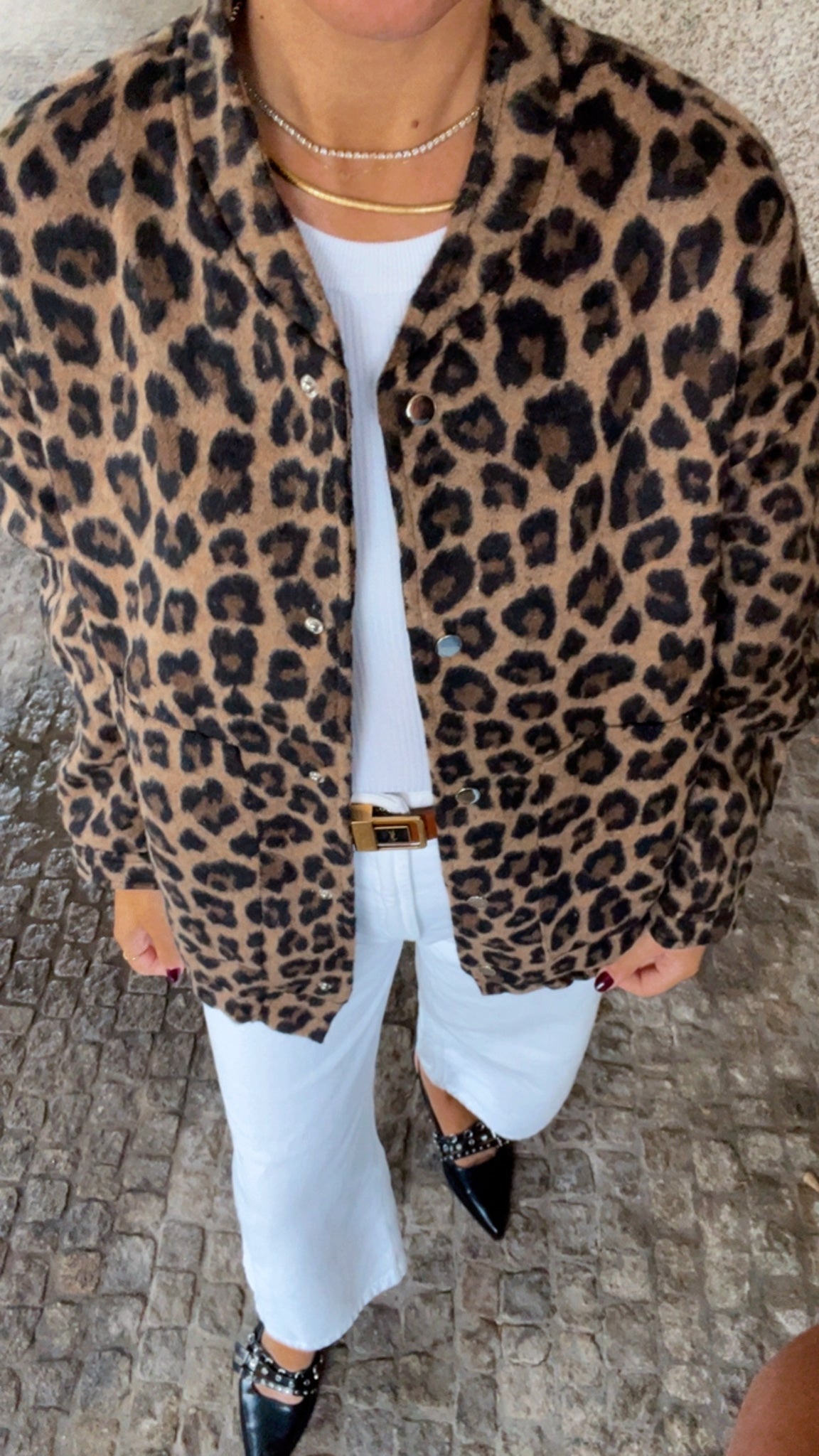 Bomber Leopard Print JOY