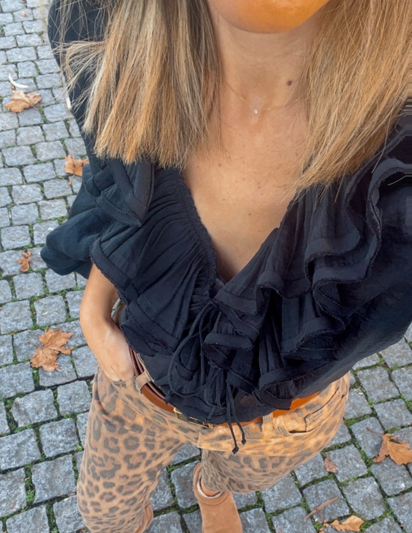 Ruffled blouse JOY