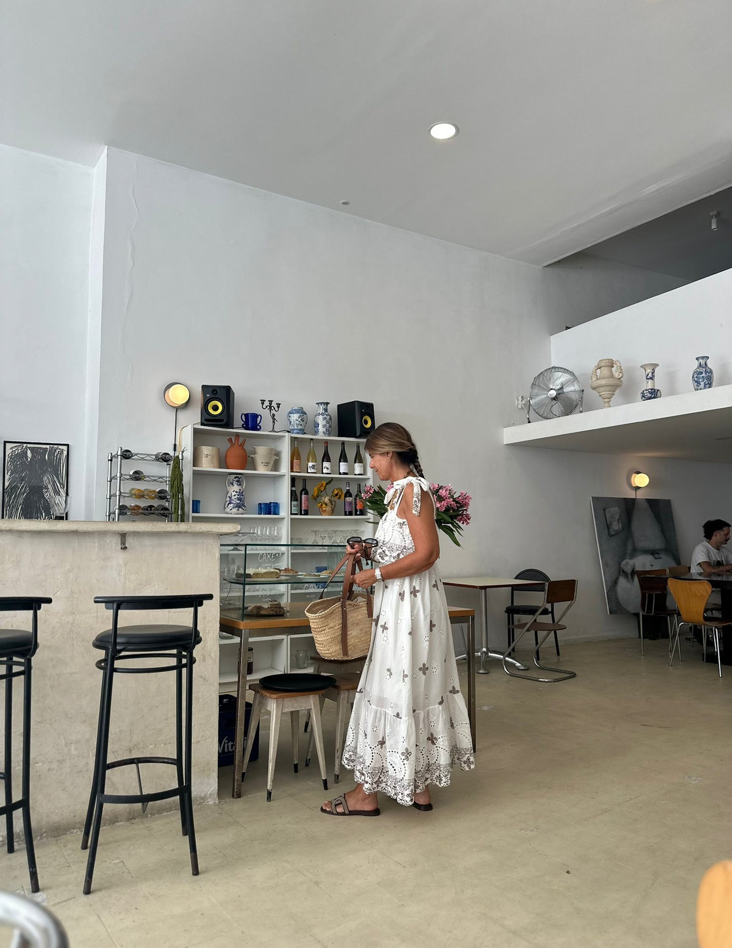 Vestido bordado inglês