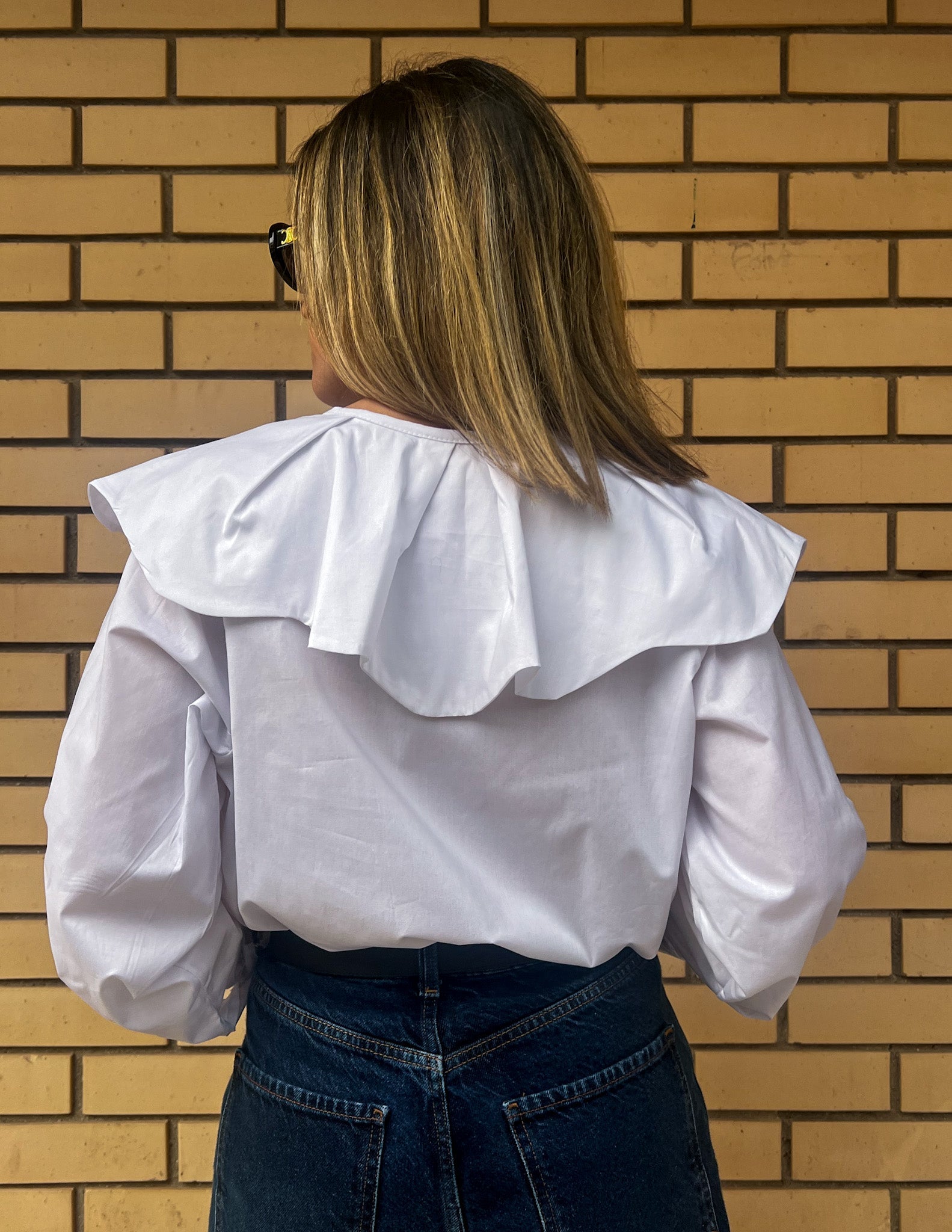 Carol blouse in white JOY