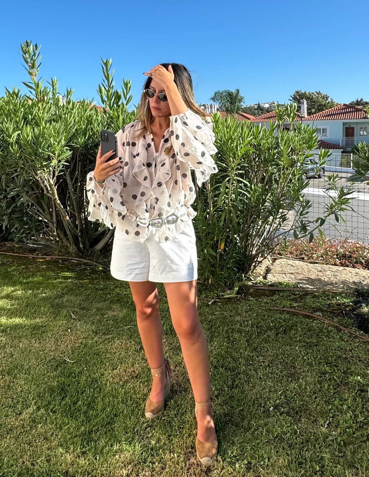 Camisa Polka Dot