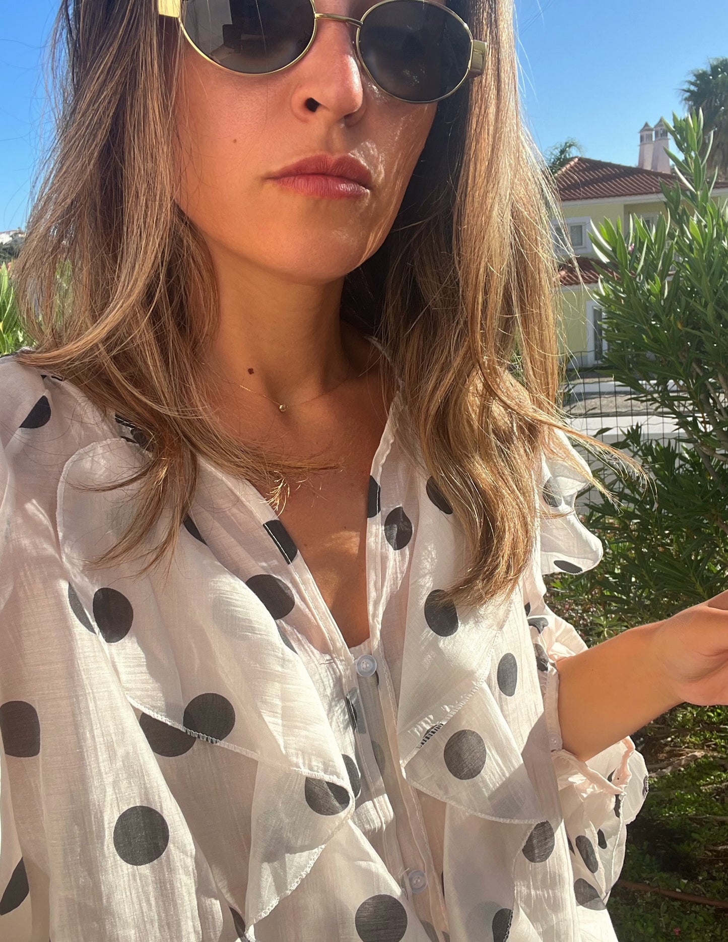 Camisa Polka Dot