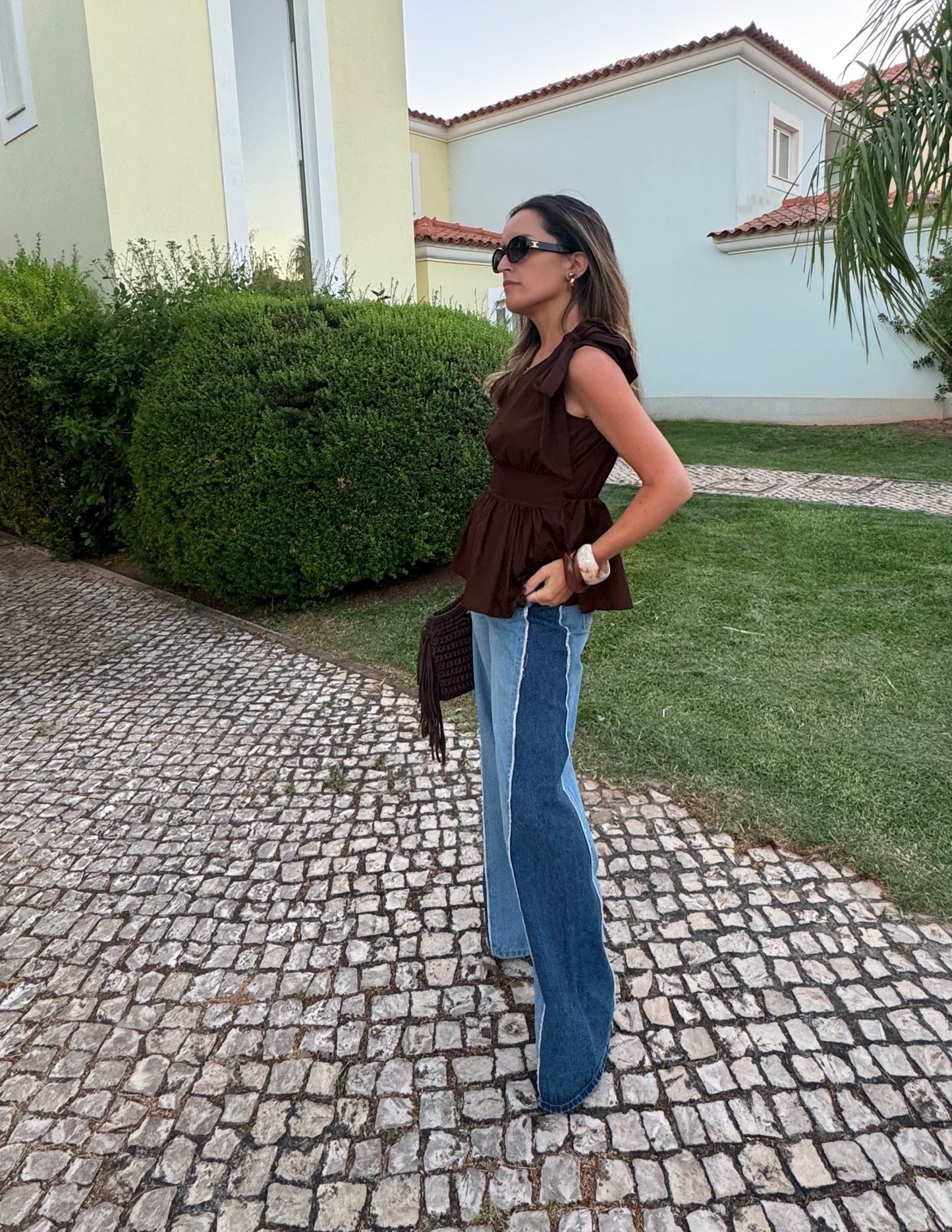 Calças de ganga Double Denim