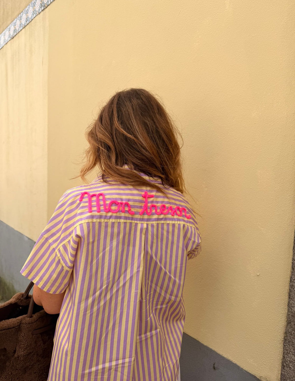 Pastel striped shirt