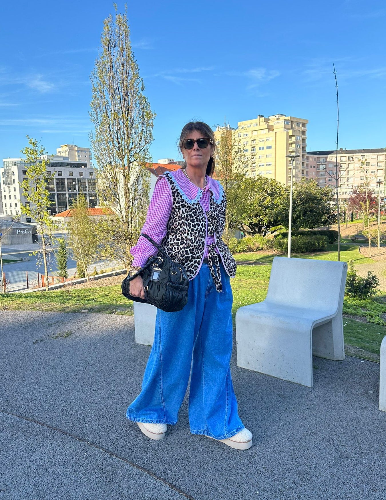 Colete em leopard print JOY