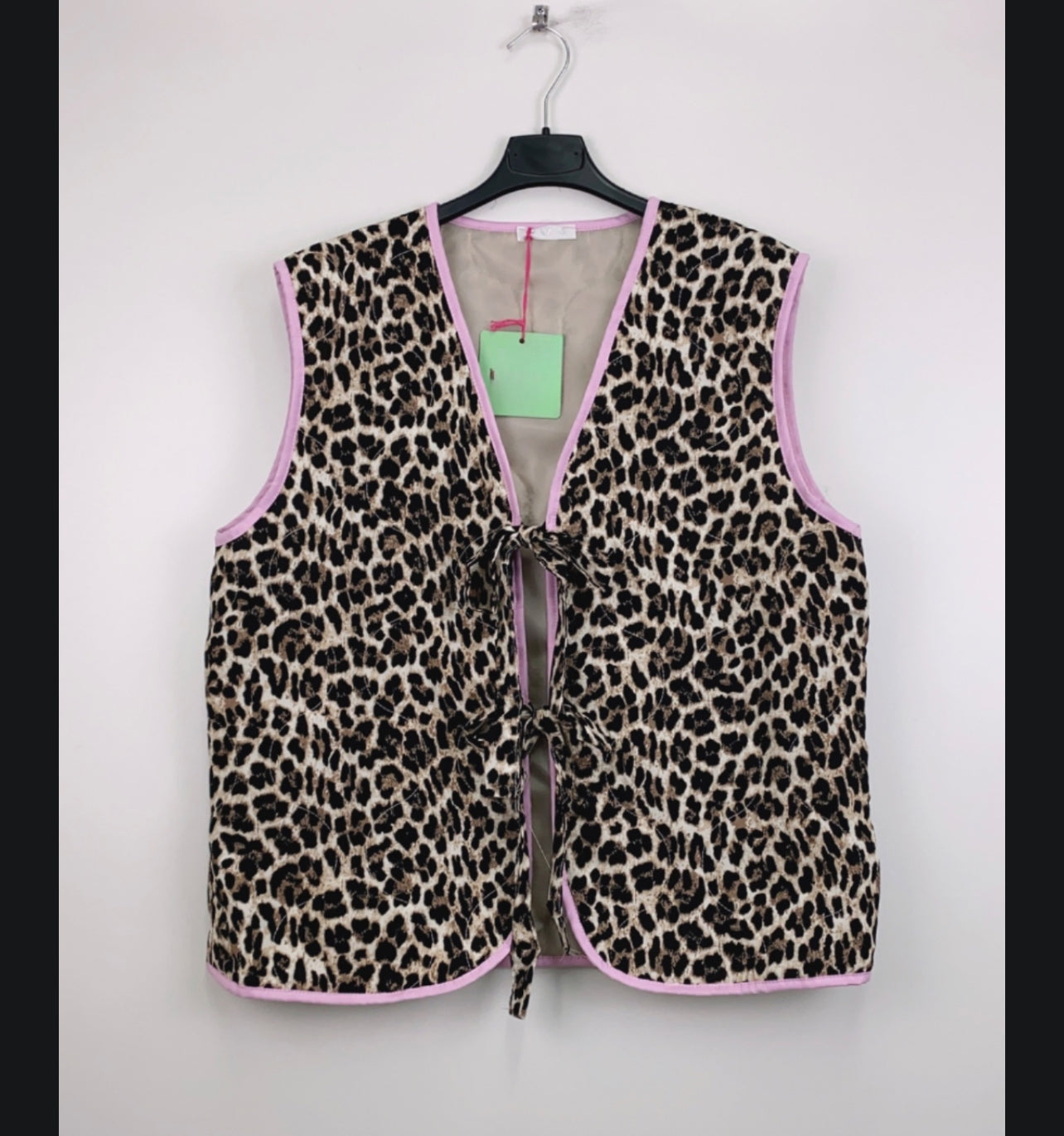 Colete em leopard print JOY