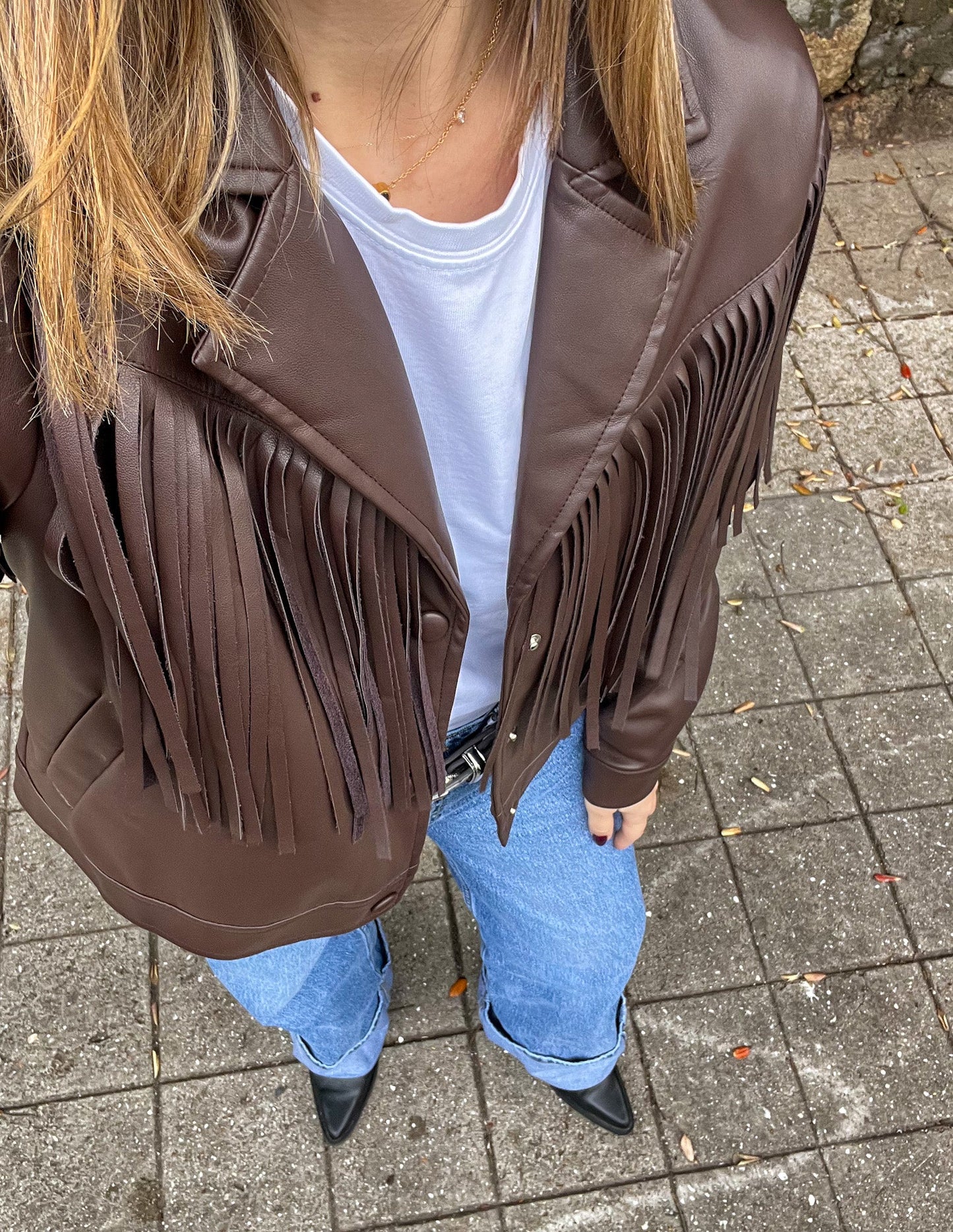 Helena fringed jacket JOY