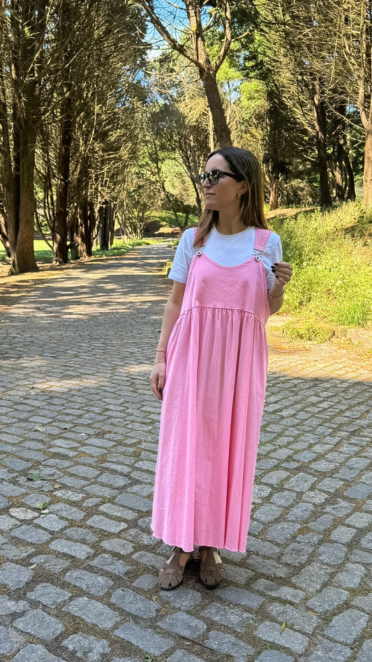 Vestido jardineira