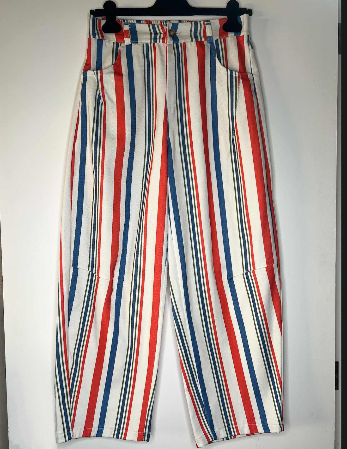 Calças baggy multicolor