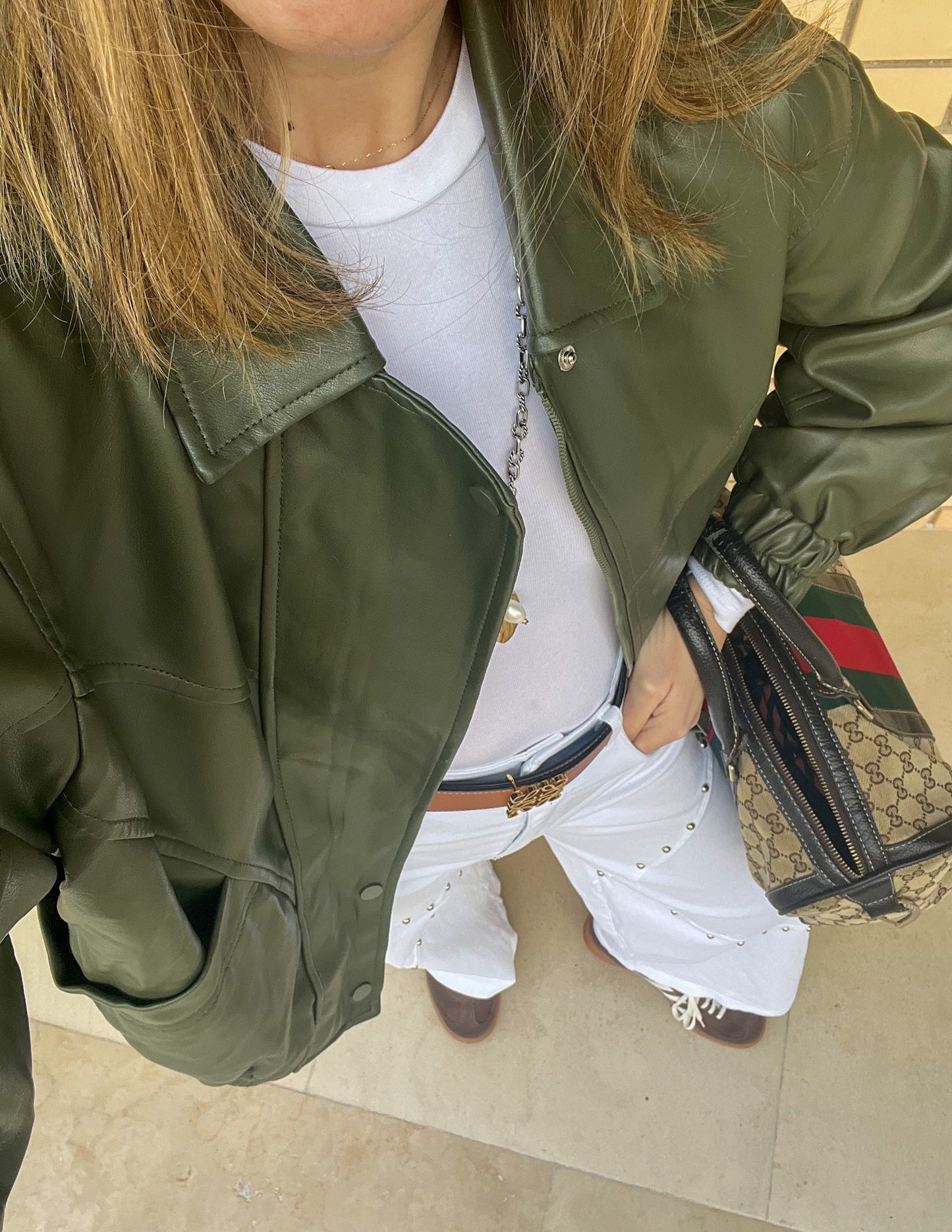 Hailey jacket in kaki