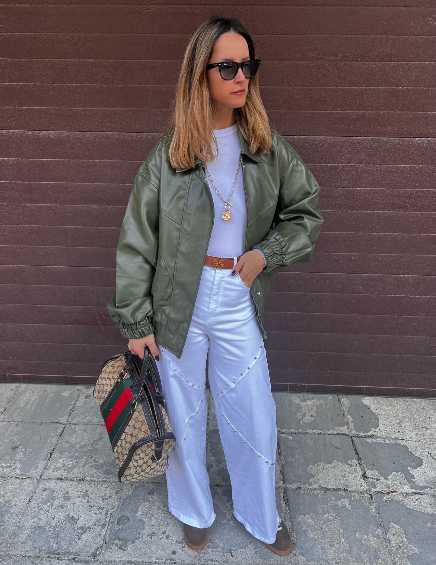 Hailey jacket in kaki