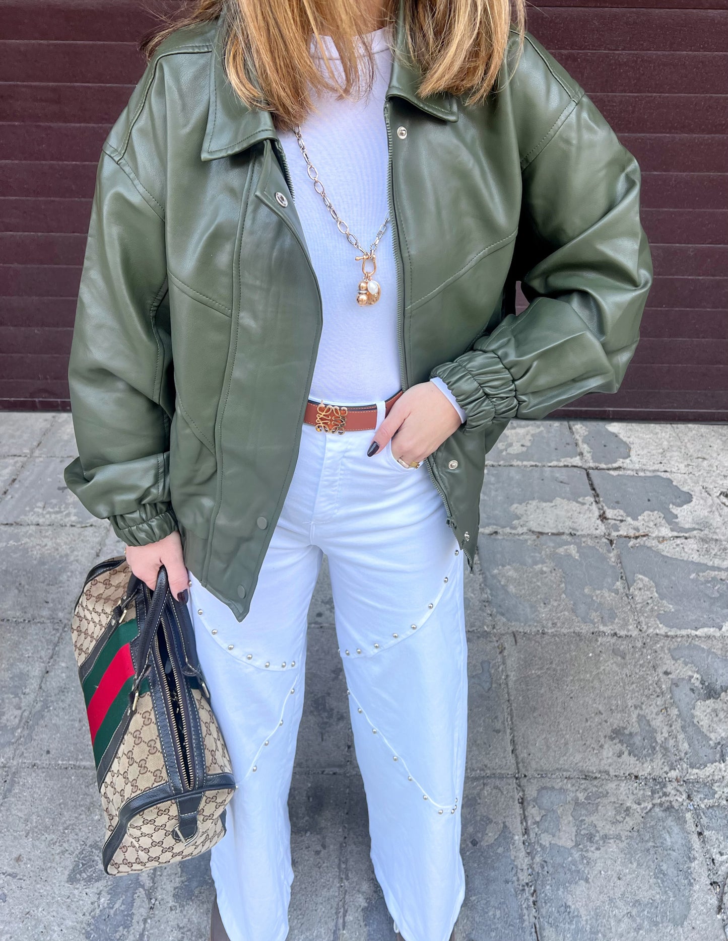 Hailey jacket in kaki