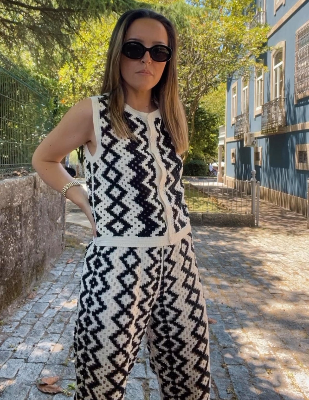 Conjunto em crochet JOY