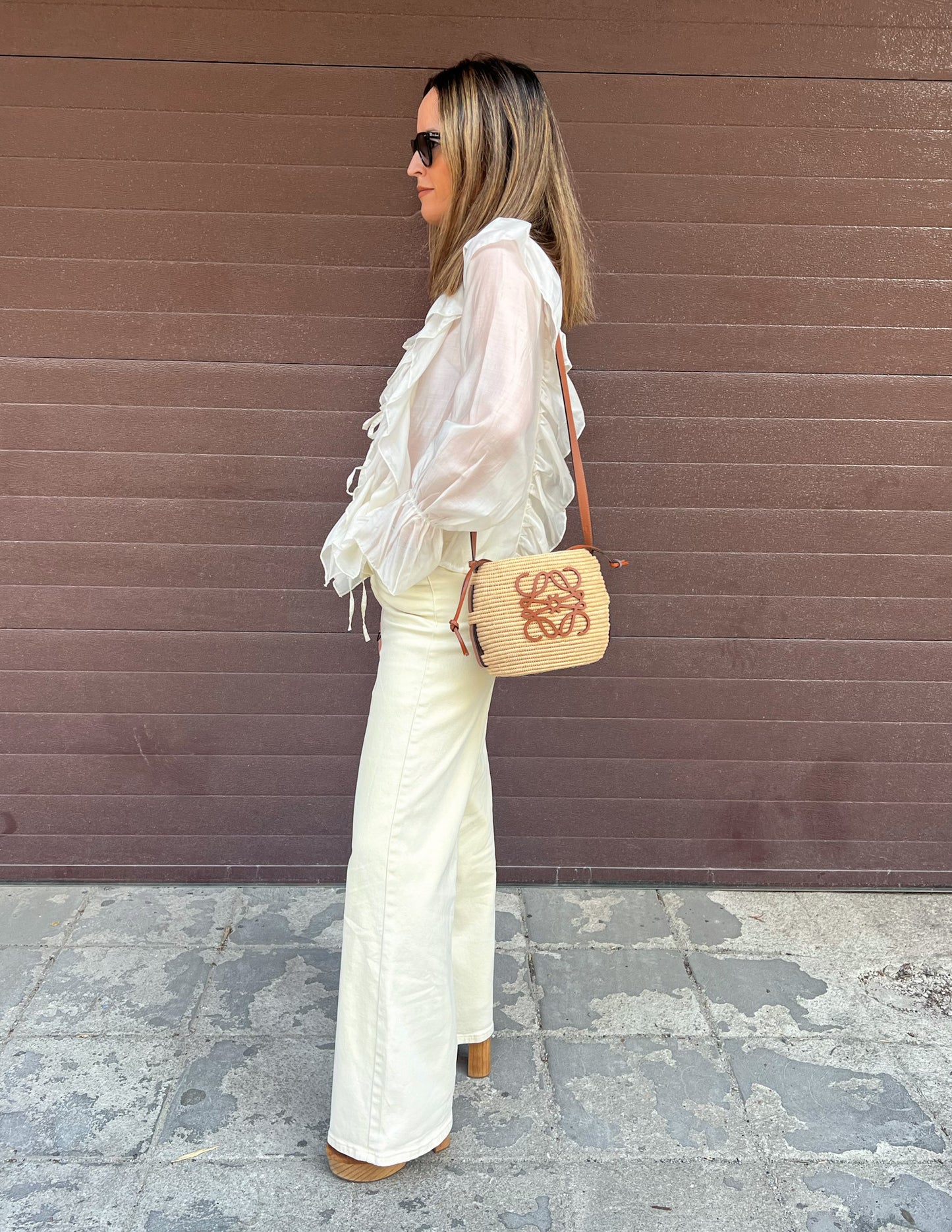 Maria blouse in white
