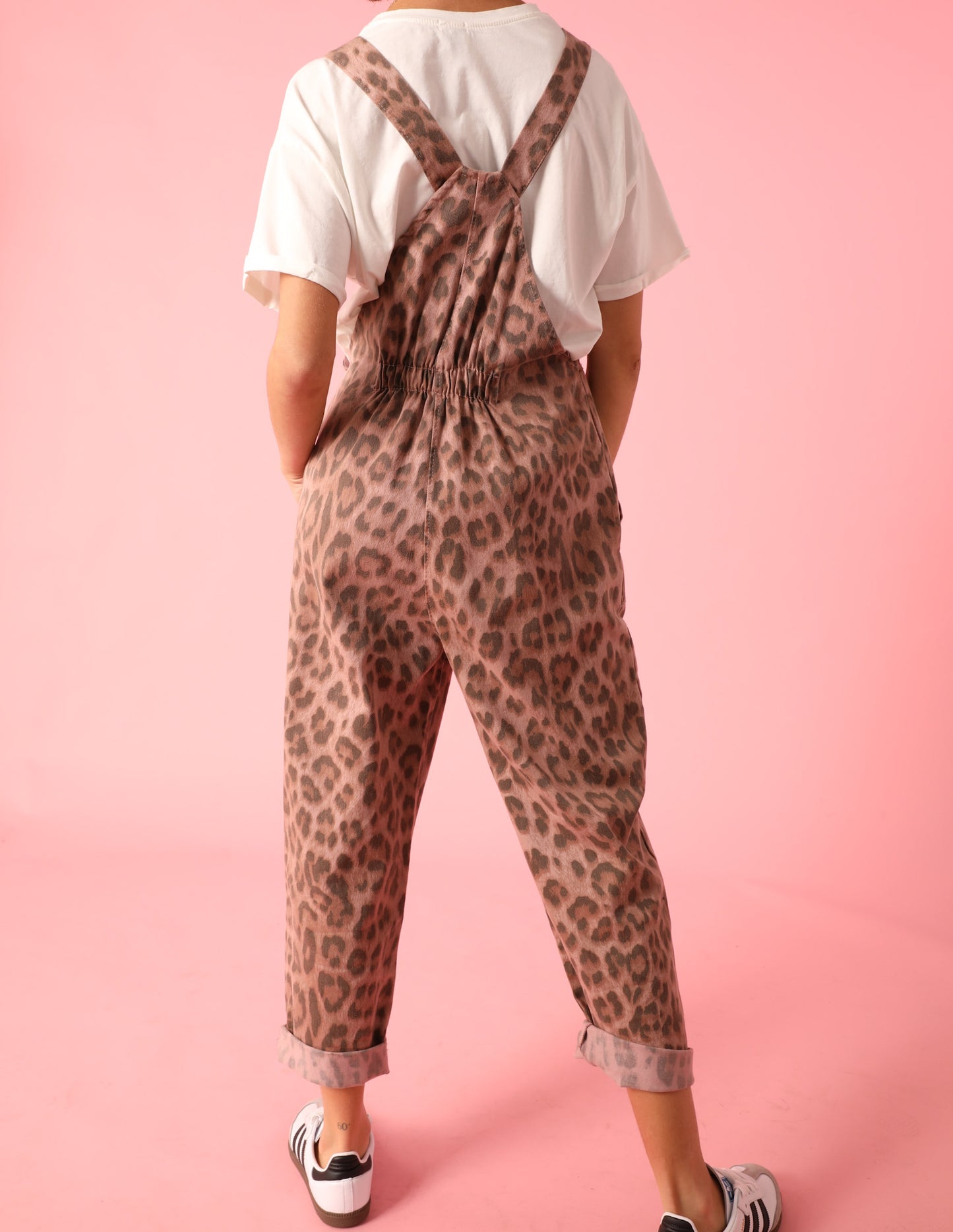 Leopard dungarees v1