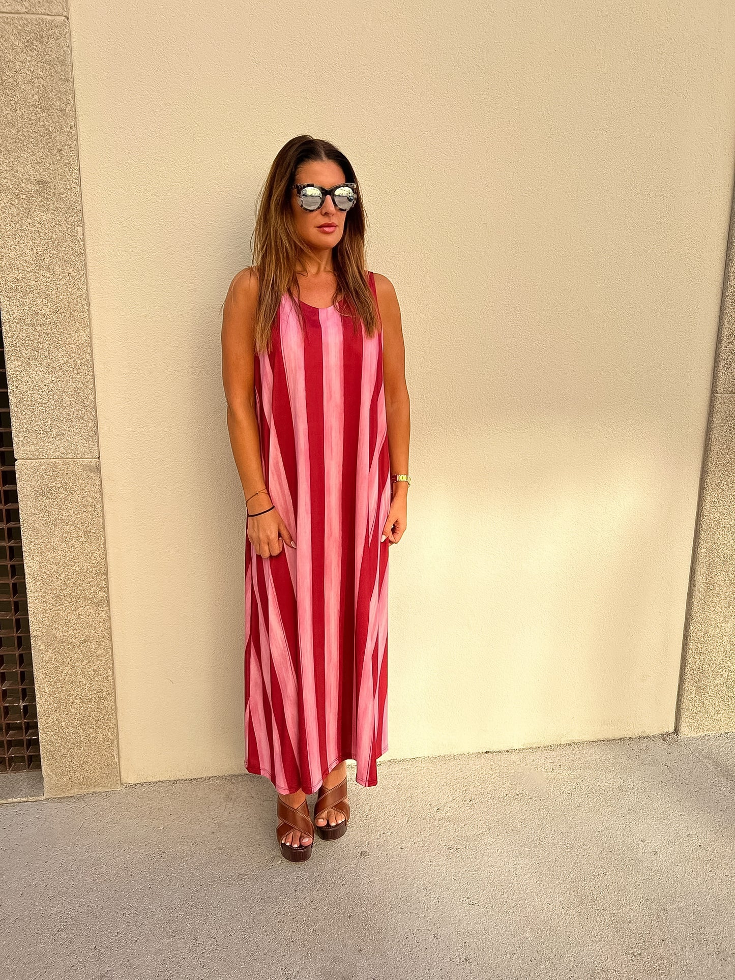 Vestido em malha fria
