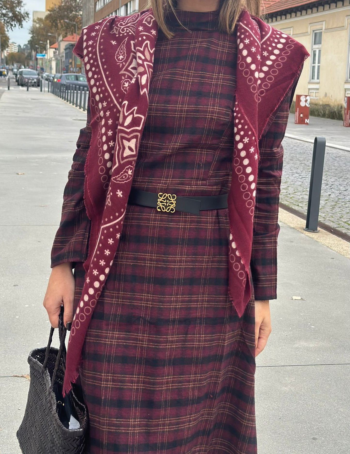 Tartan flannel dress