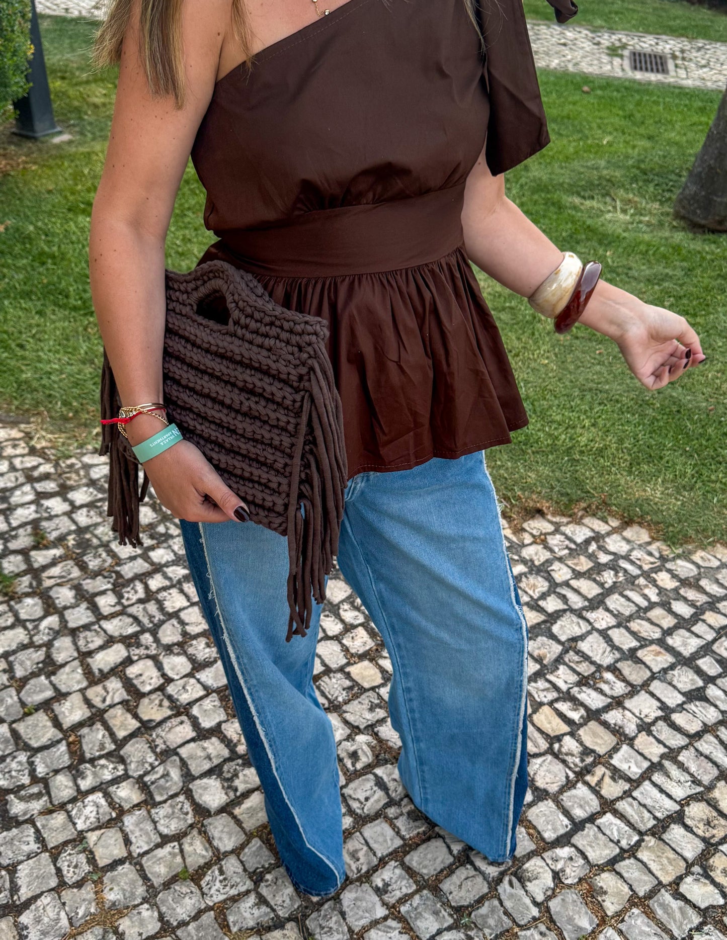Calças de ganga Double Denim