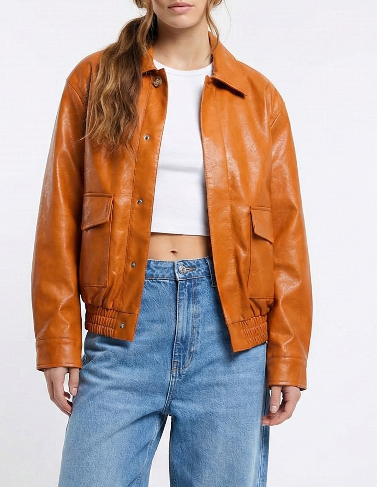 Burnt orange jacket