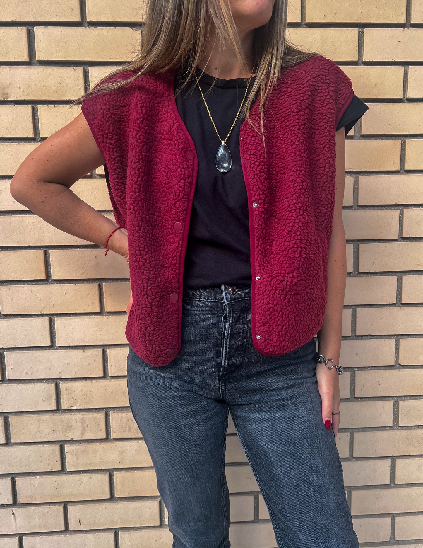 Colete burgundy - PRE-VENDA envios a 15/10 JOY