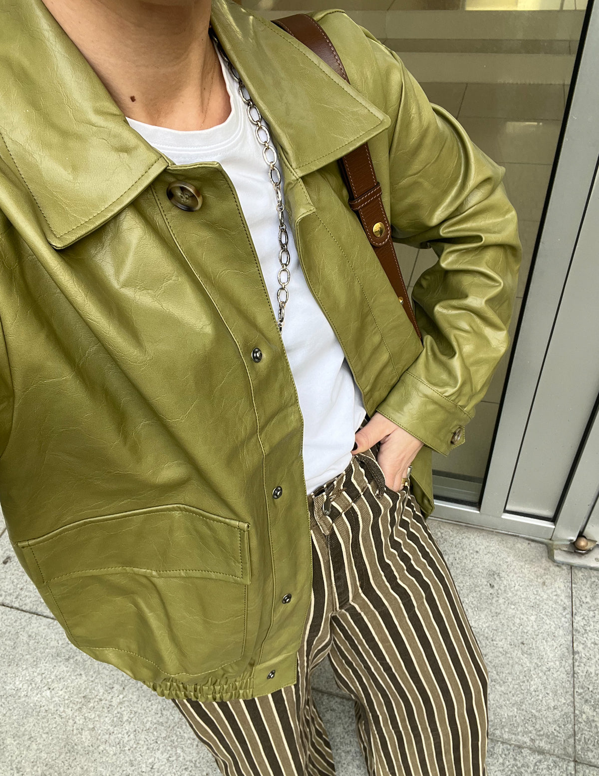 Wasabi green jacket