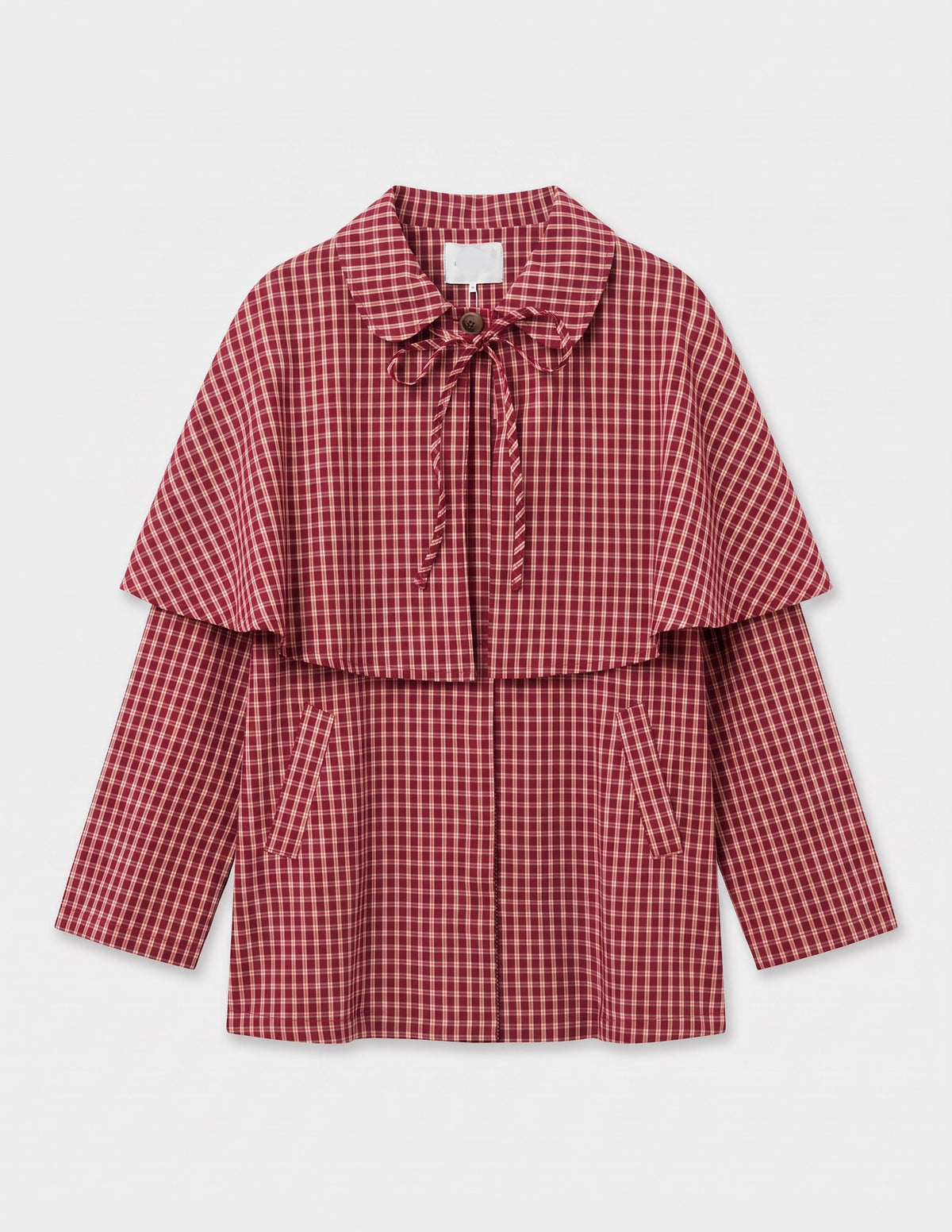 Parka xadrez vermelho