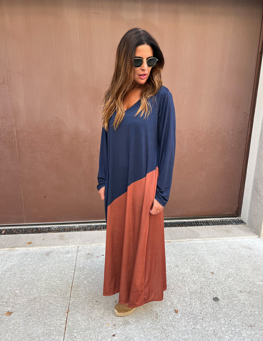 Vestido em malha fria