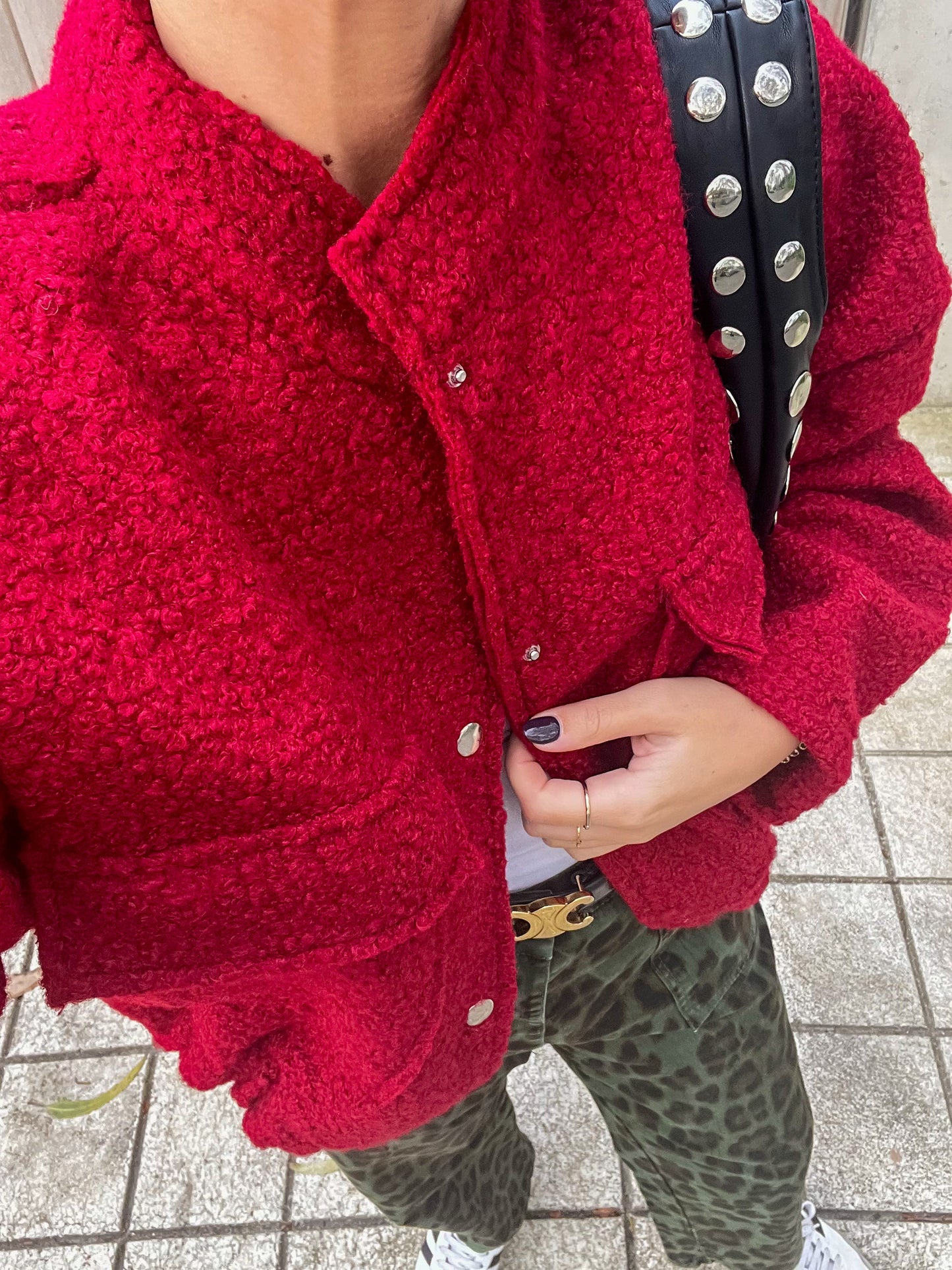 Cherry bomber jacket JOY