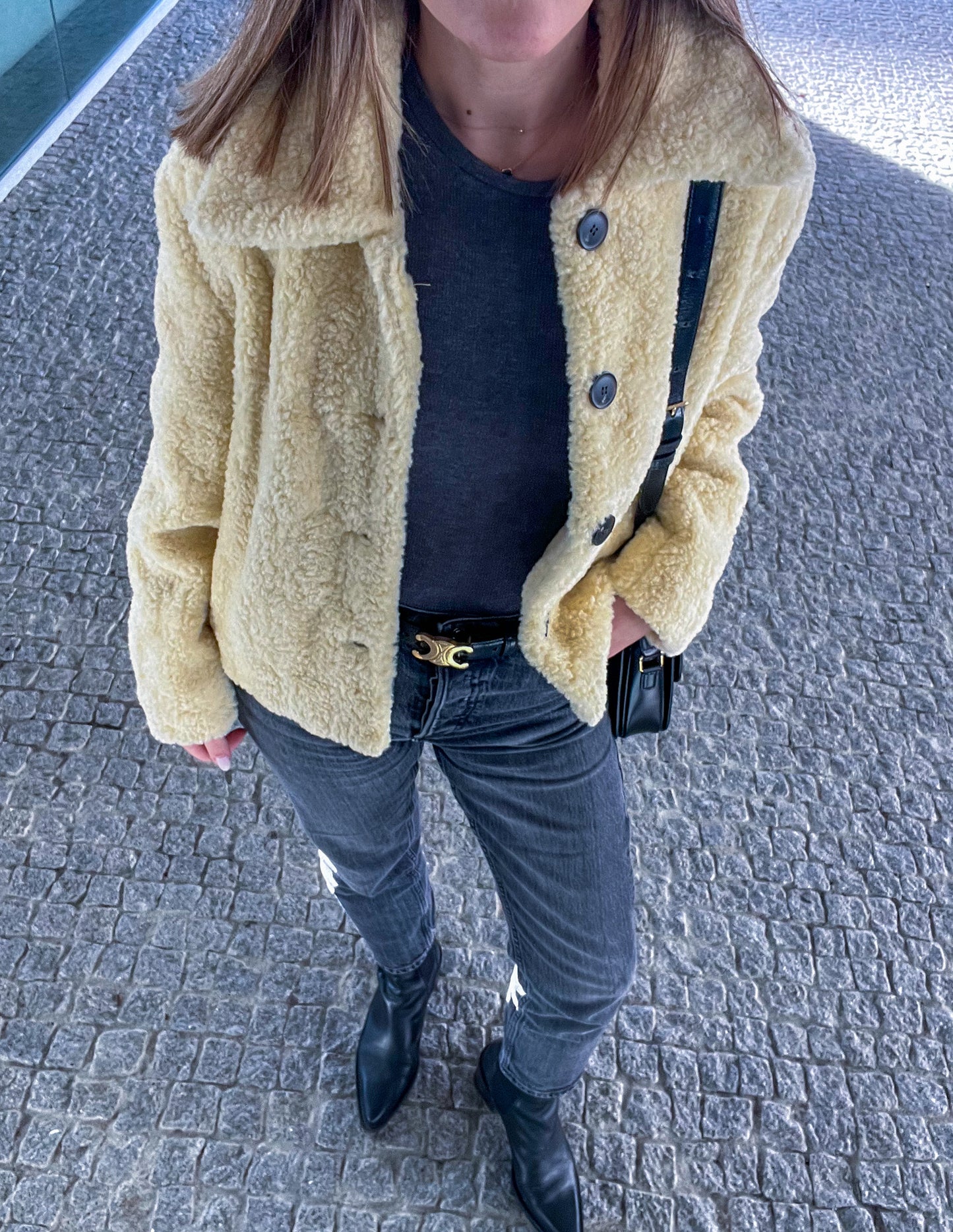 Fur Butter yellow jacket - Limited Edition JOY