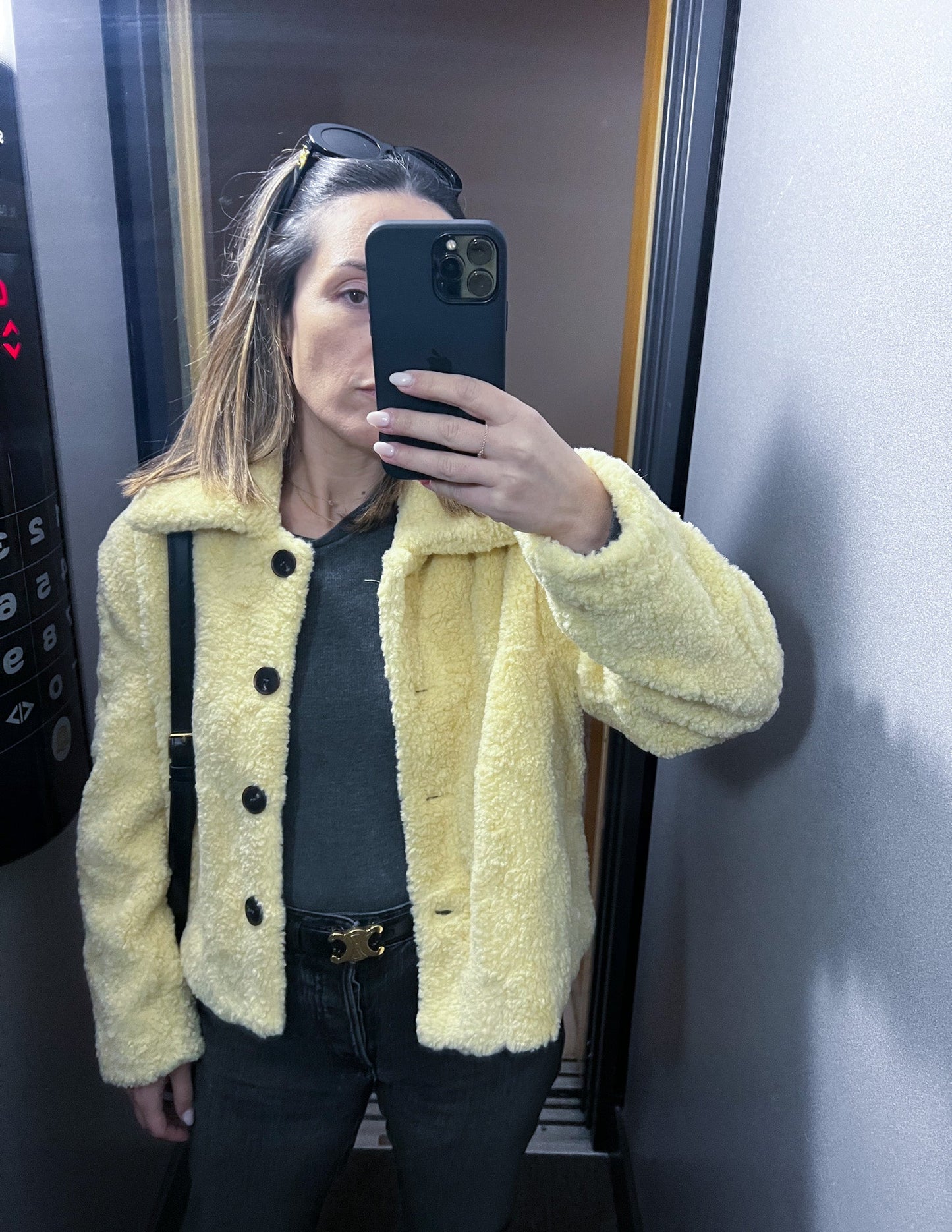 Fur Butter yellow jacket - Limited Edition JOY