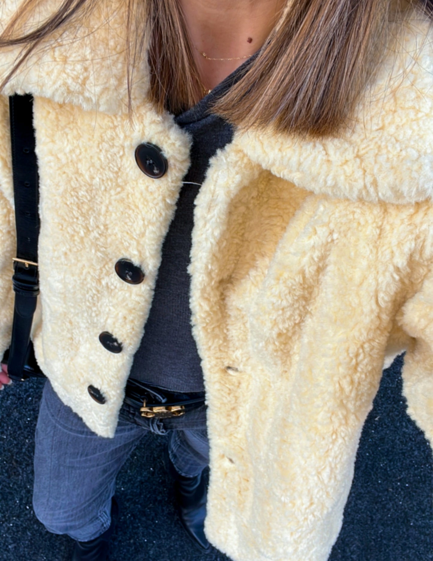 Fur Butter yellow jacket - Limited Edition JOY