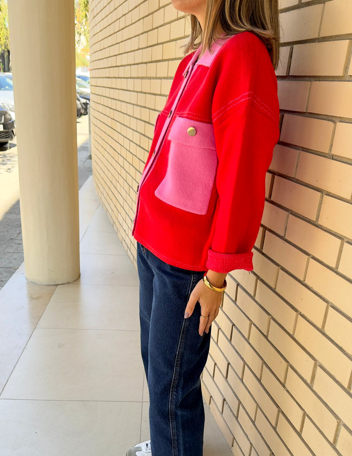 Casaco RED & PINK JOY