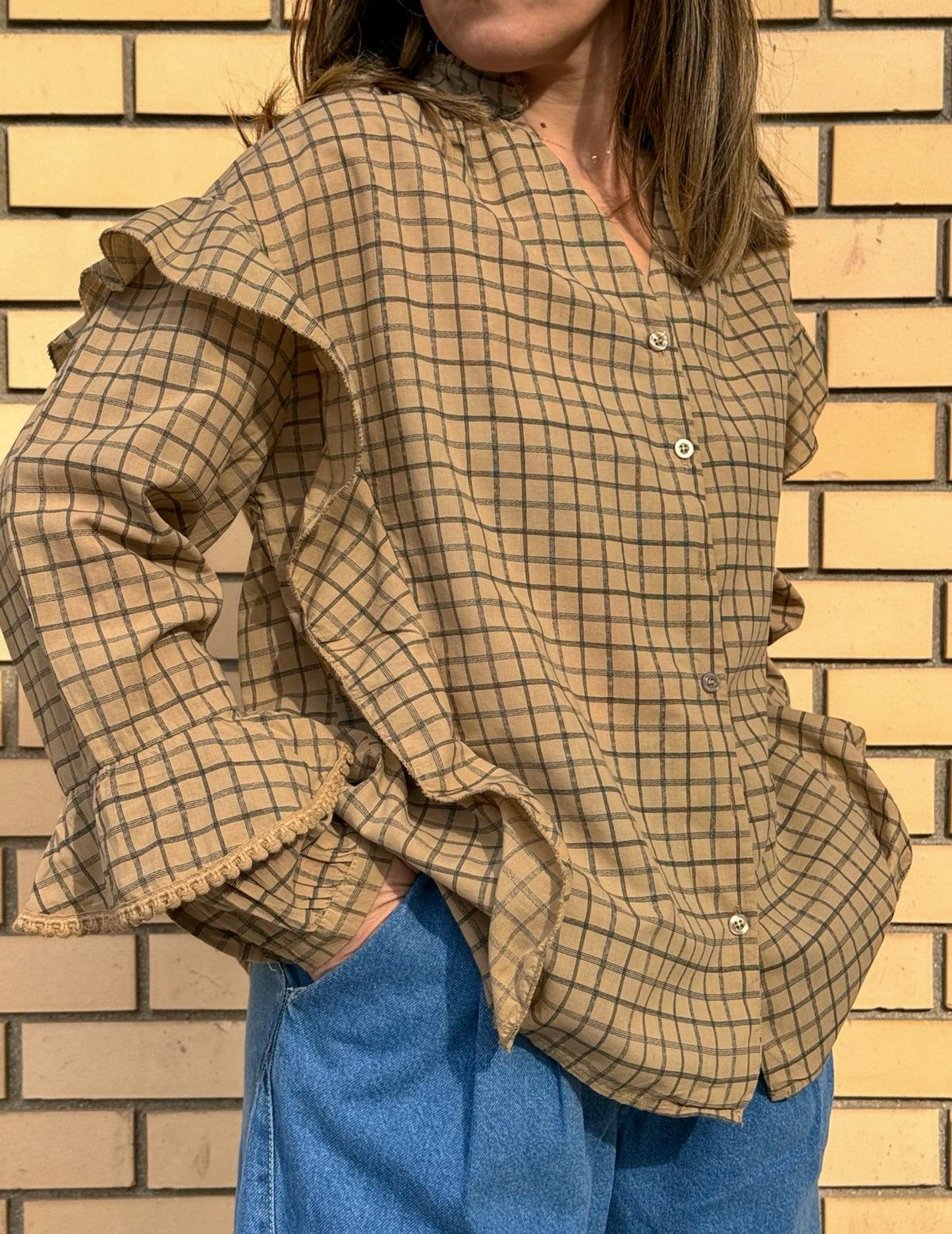 Ruffled shirt Elise JOY