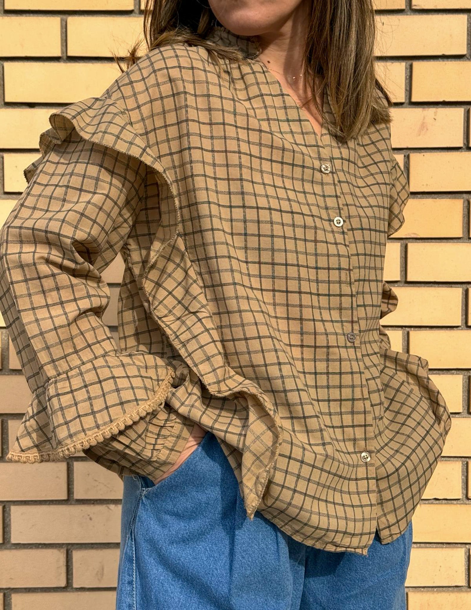 Ruffled shirt Elise JOY