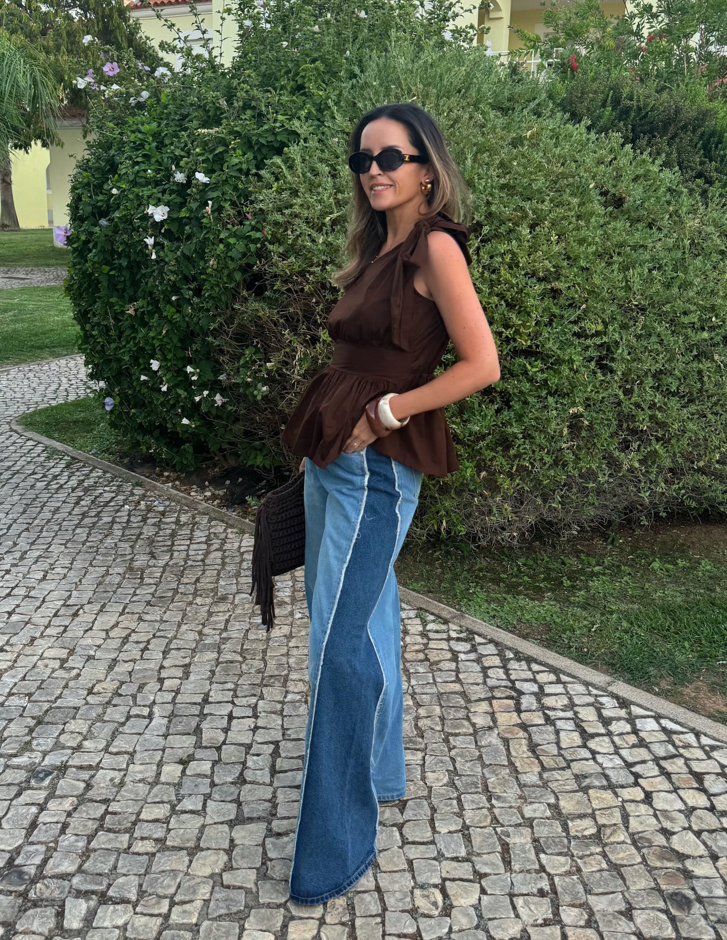 Calças de ganga Double Denim