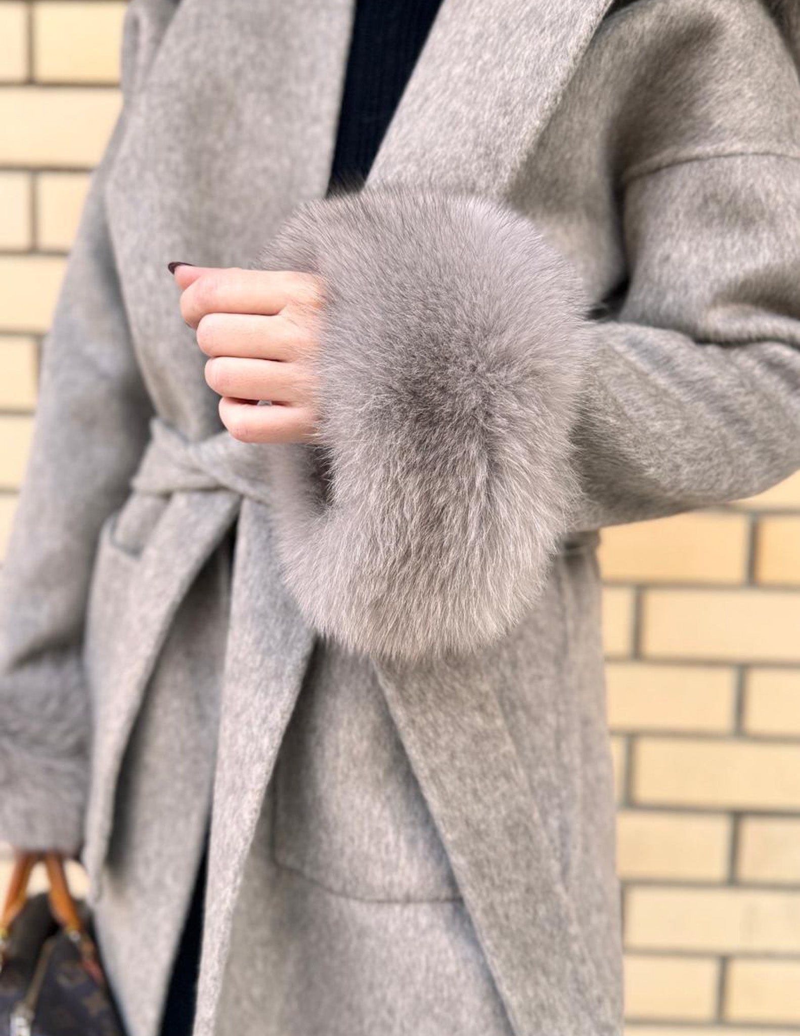 Fur and wool jacket - por encomenda (envios 1 semana) JOY