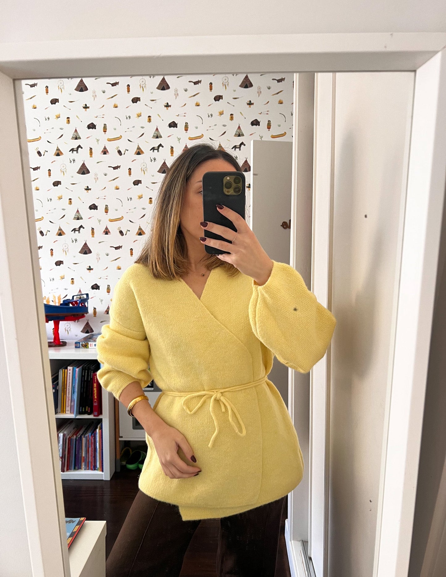 Light yellow cardigan JOY