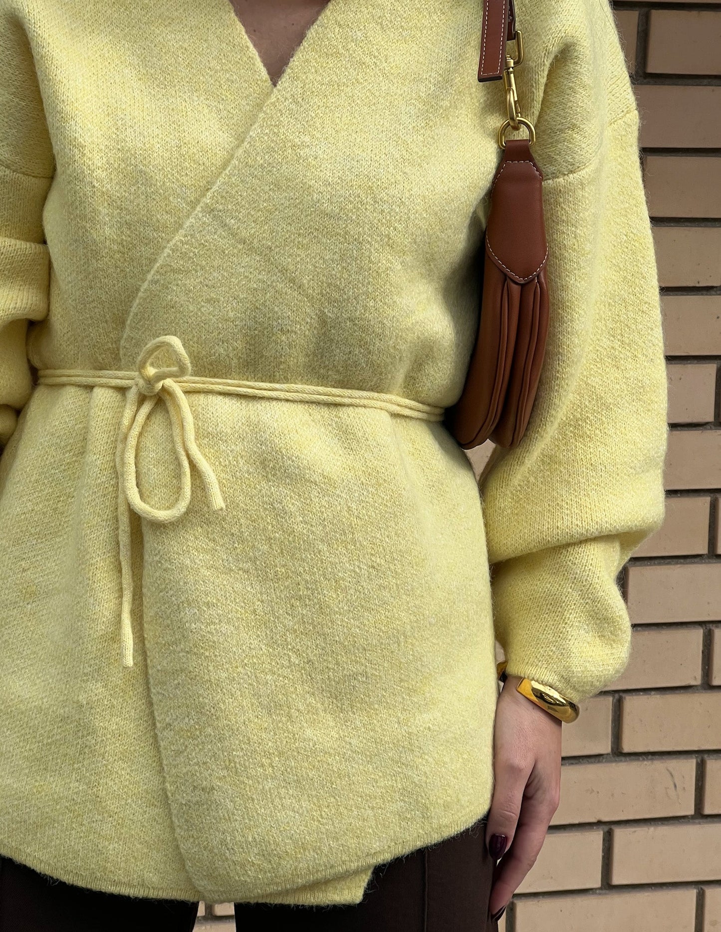 Light yellow cardigan JOY