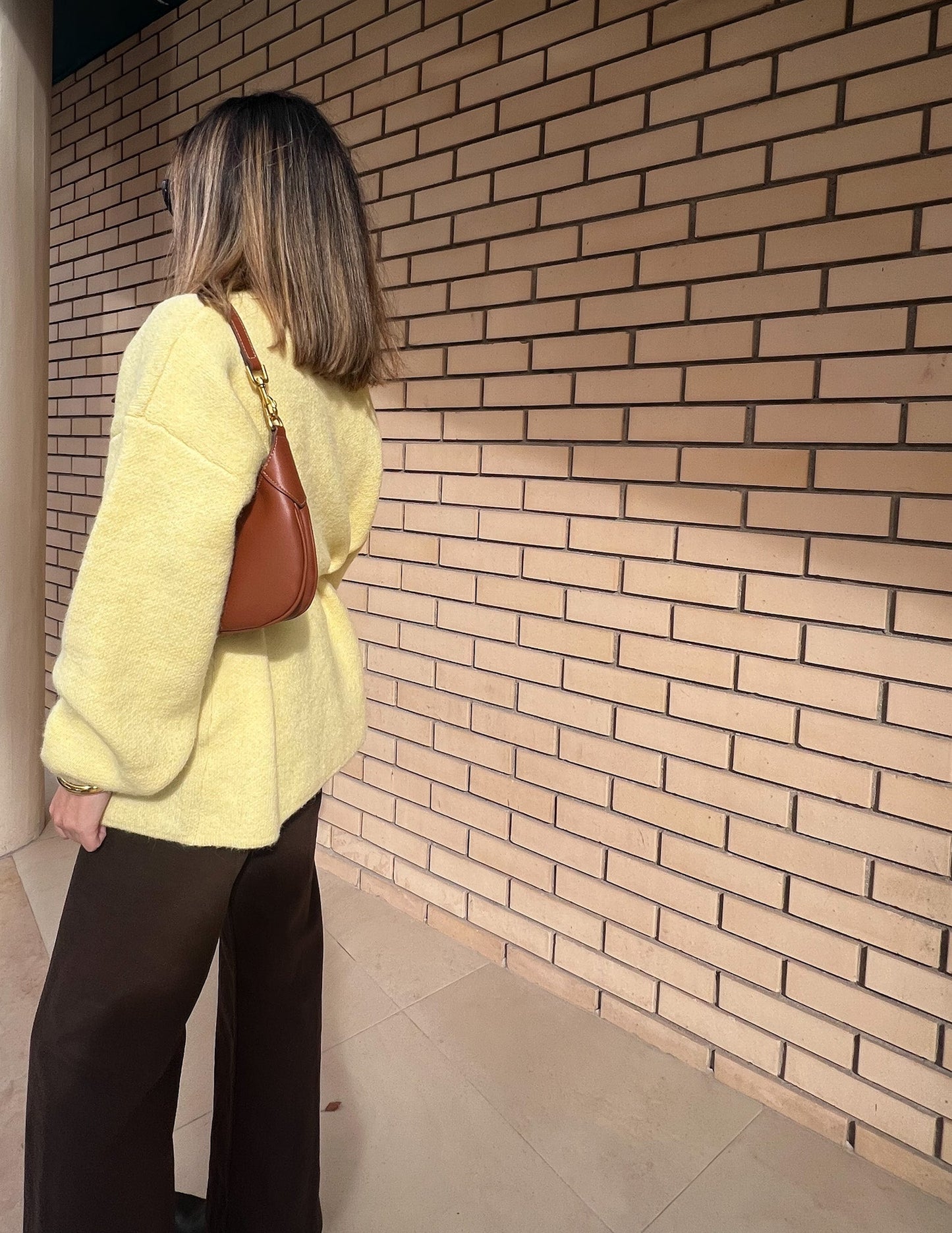 Light yellow cardigan JOY