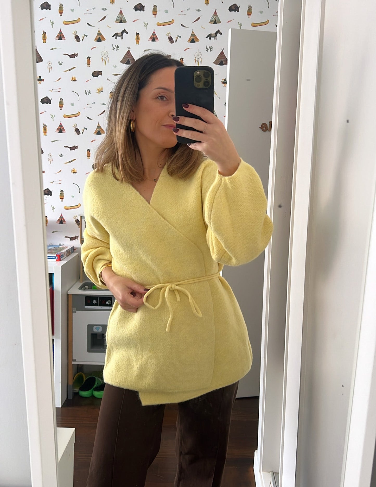 Light yellow cardigan JOY