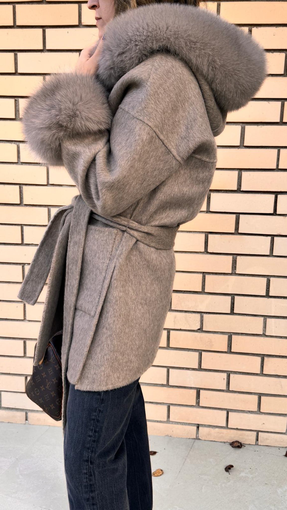 Fur and wool jacket - por encomenda (envios 1 semana) JOY