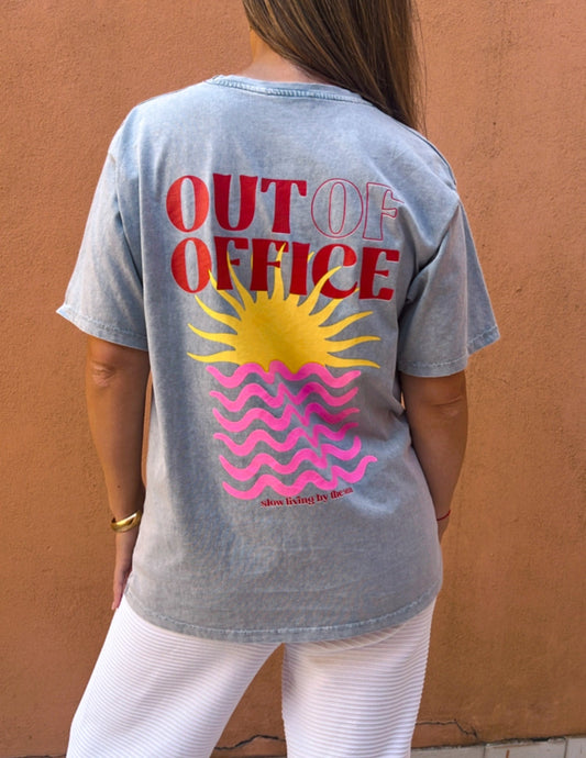 T-shirt OUT OF OFFICE JOY