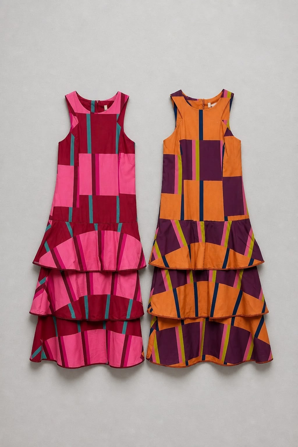 Vestido com folho