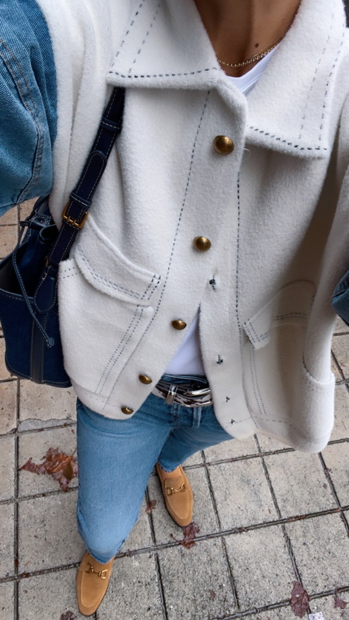 Casaco OFF WHITE & DENIM envios a 4/11 JOY