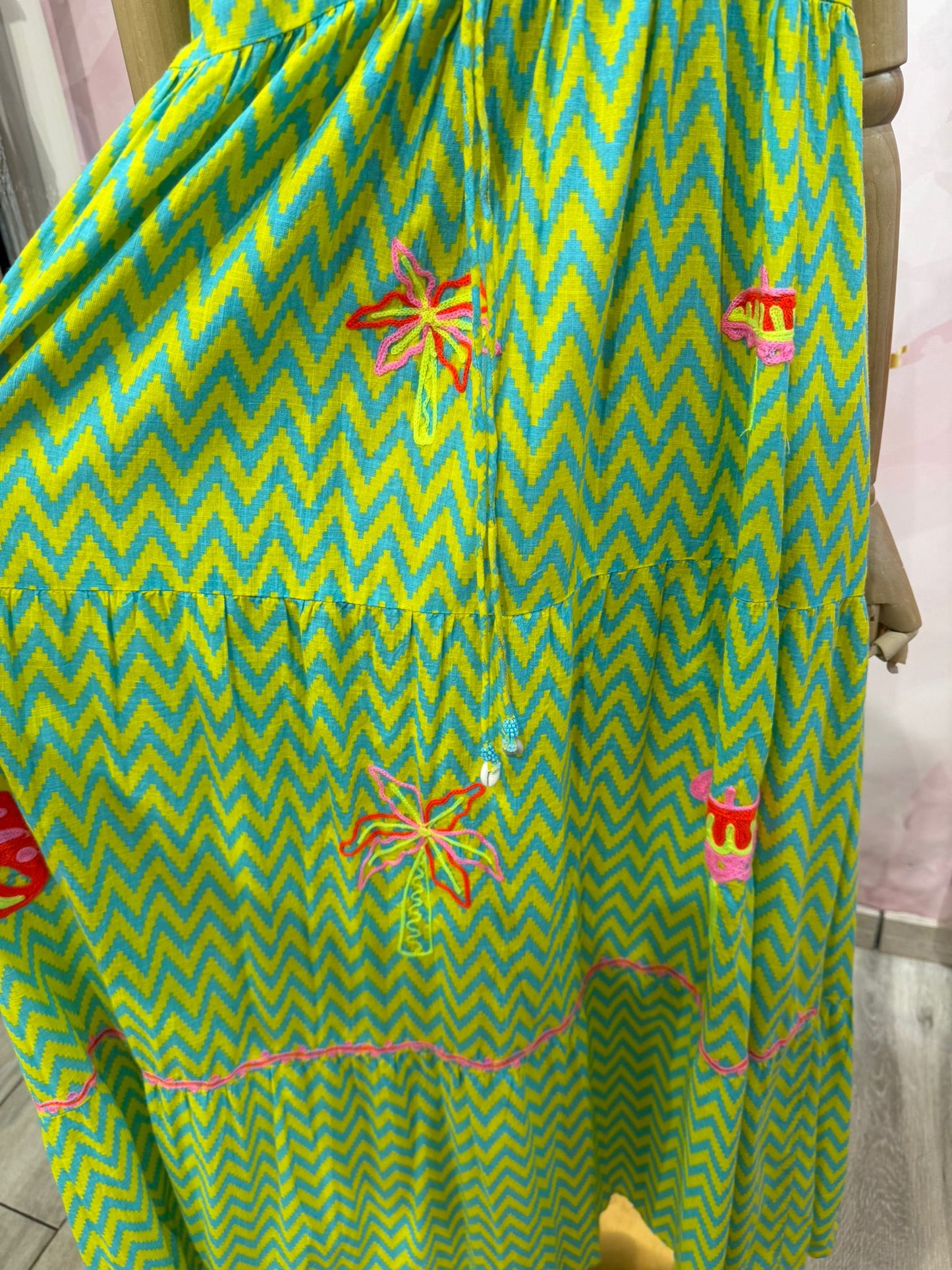 Embroidered dress