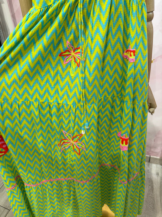 Embroidered dress