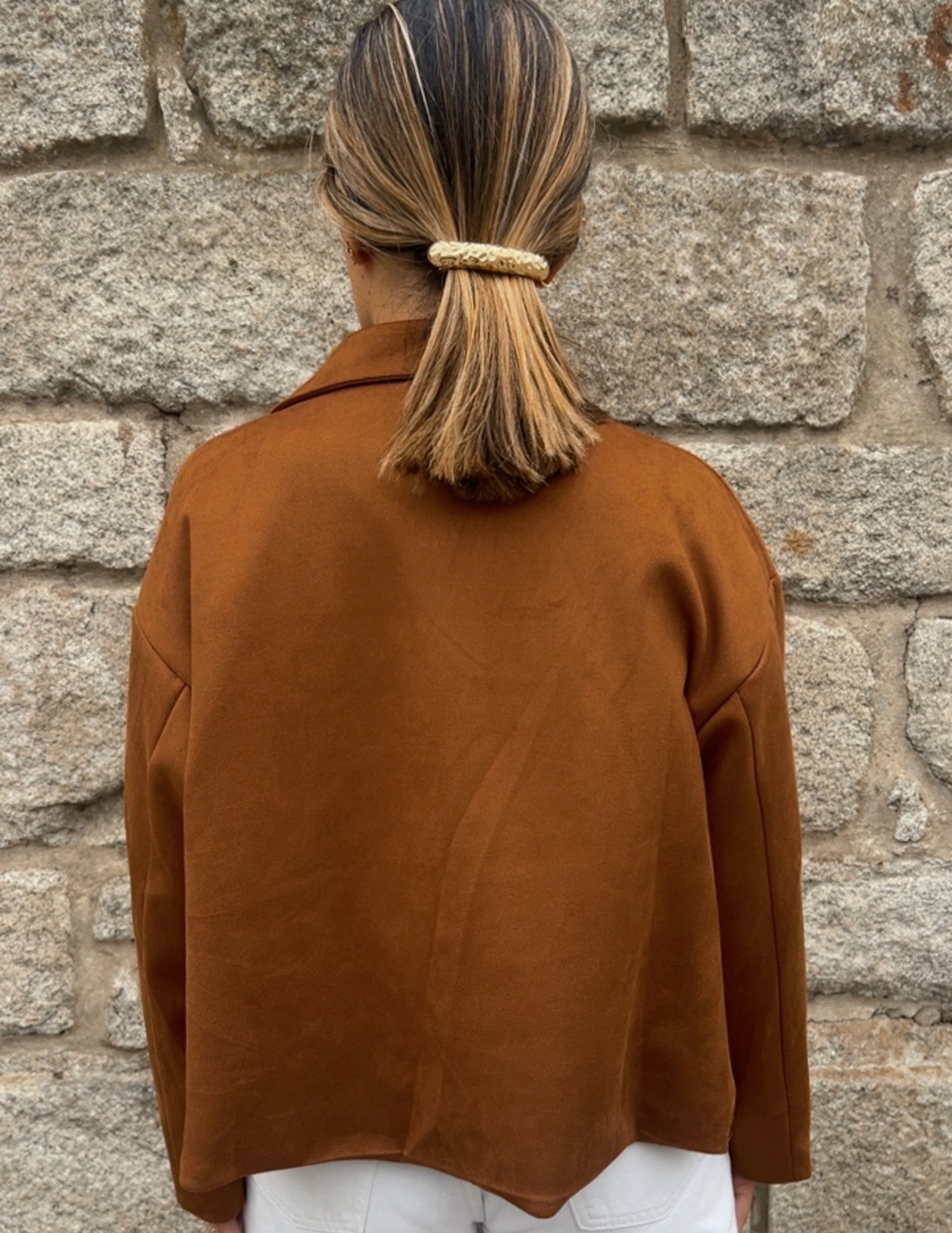 Helena suede effect jacket JOY