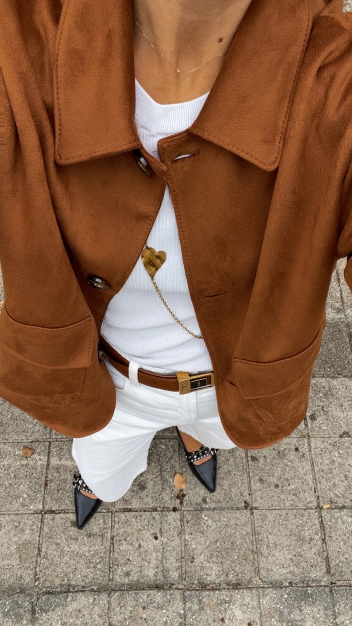 Helena suede effect jacket JOY